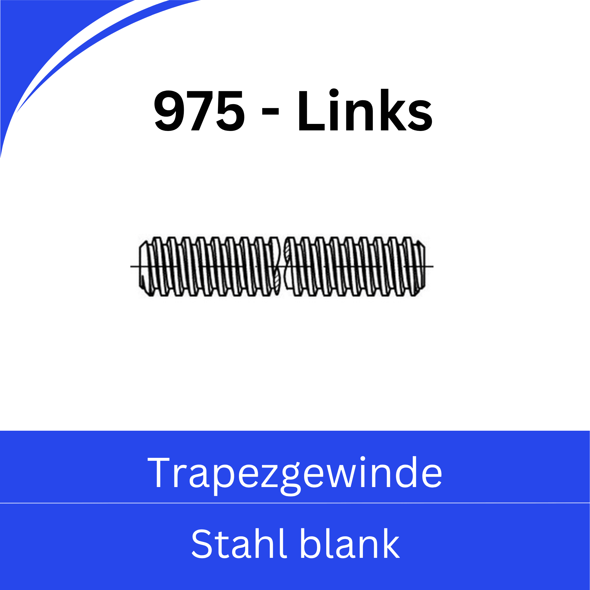 Bild von ➤ Kategorie: DIN 975 Gewindestangen - Trapezgewinde - (Stahl blank)